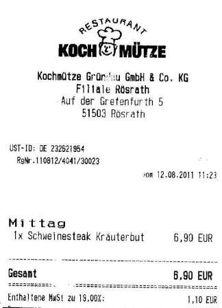 dvhg Hffner Kochmtze Restaurant